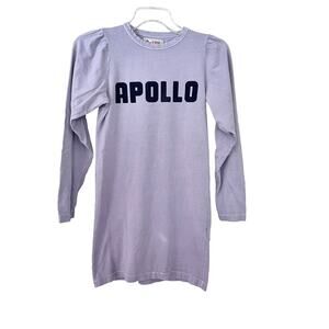 The Animals Observatory Soft Purple Apollo Big Dog Tshirt Dress size 10